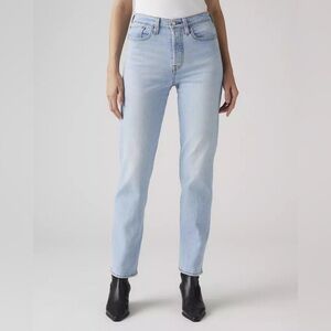 Levi’s Wedgie Straight Ankle Jeans
